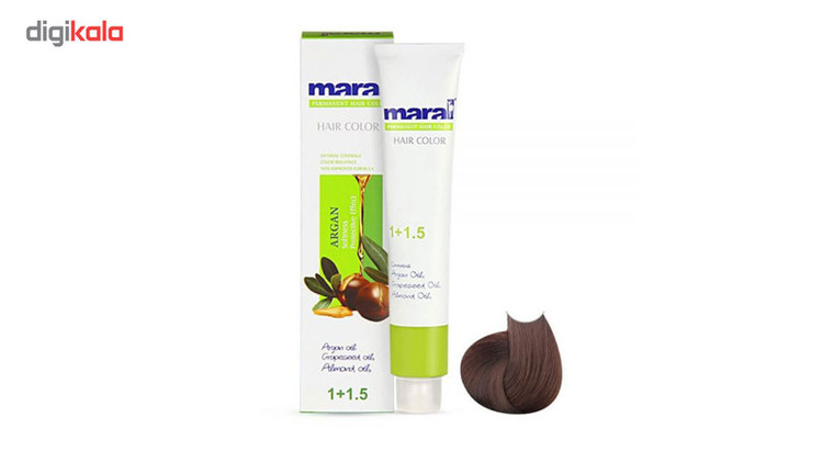 رنگ مو مارال سری طبیعی شماره 5.0 حجم 100 میلی لیتر رنگ قهوه ای روشن
