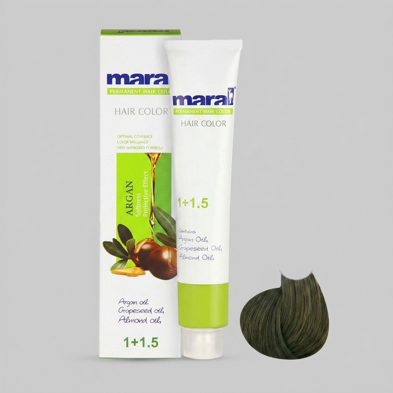 رنگ مو مارال سری زیتونی مدل قهوه ای زیتونی روشن شماره 5.3
