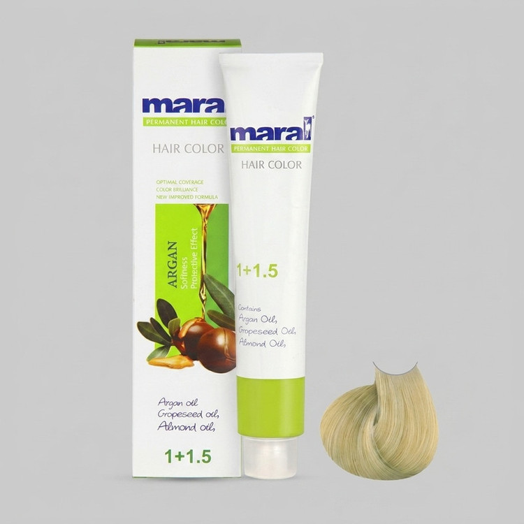 رنگ مو مارال سری زیتونی مدل بلوند زیتونی خیلی روشن شماره 9.3