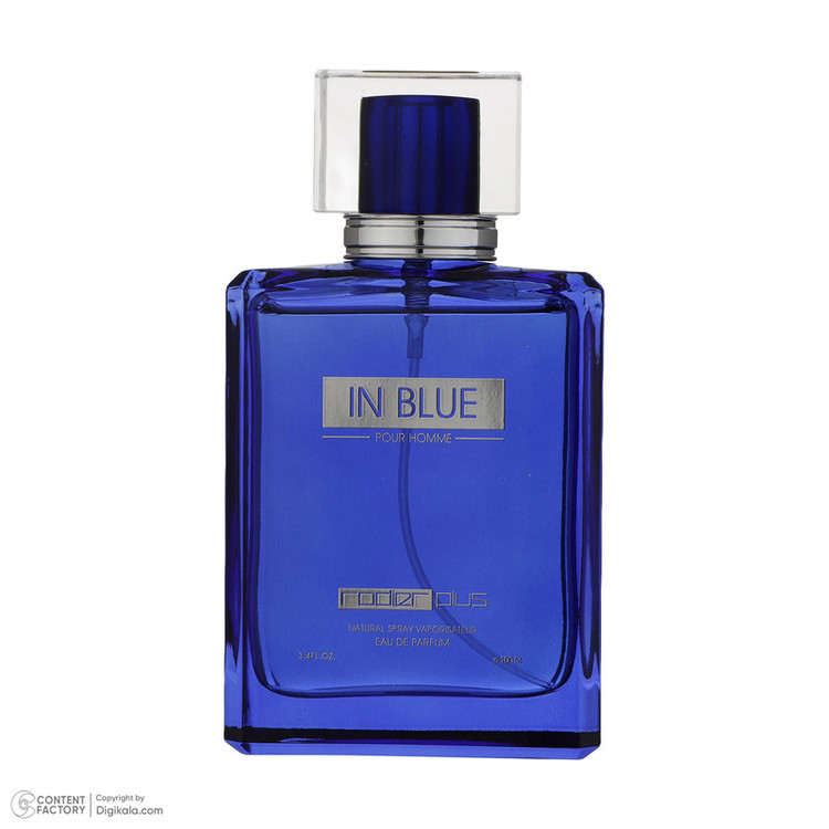 ادو پرفیوم مردانه رودیر مدل IN BLUE حجم 100 میلی لیتر