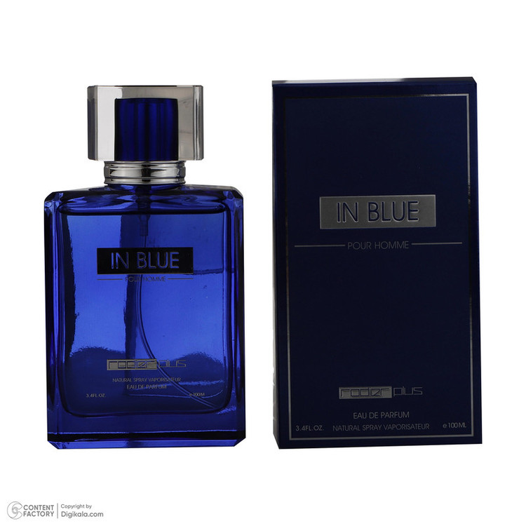 ادو پرفیوم مردانه رودیر مدل IN BLUE حجم 100 میلی لیتر