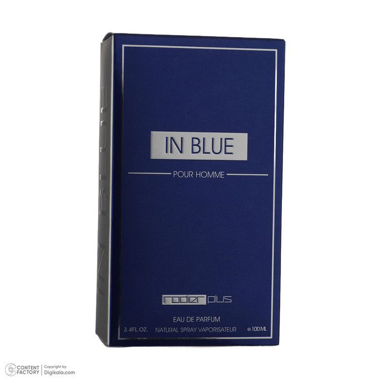 ادو پرفیوم مردانه رودیر مدل IN BLUE حجم 100 میلی لیتر