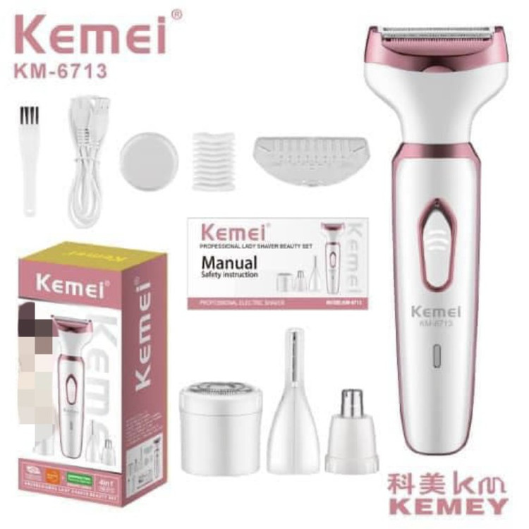 ست اصلاح بانوان Kemei KM-6713