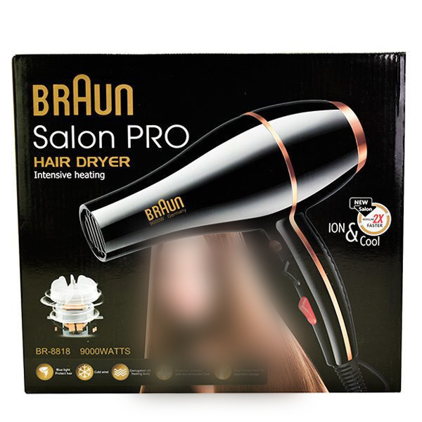 سشوار براون مدل BR-8818 با باد سرد