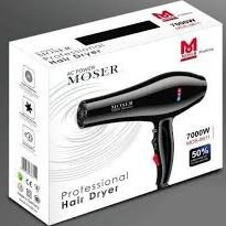 سشوار موزر مدل MOS-8611 موتور سنگین ۹۰۰۰ وات با فناوری یون
