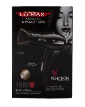 سشوار مسافرتی لیمکس مدل MAX-1040